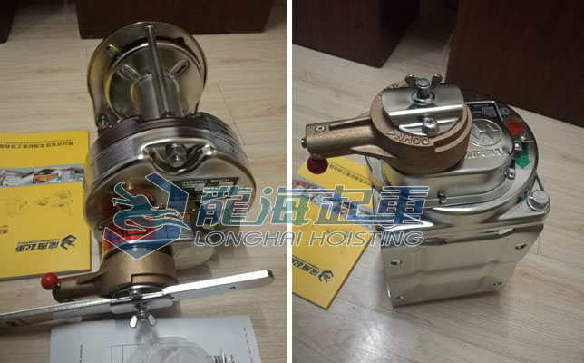 ERSB型不锈钢手摇绞车实物 ERSB型不锈钢手摇绞车实物