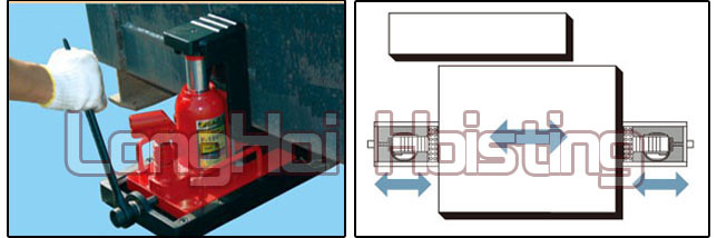 F型带滑动台移运千斤顶