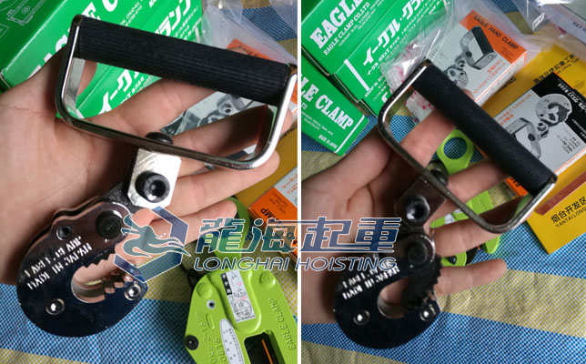HHC鹰牌手提式夹钳实物图 HHC鹰牌手提式夹钳实物图