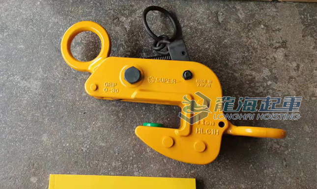 HLC-H横吊钢板夹具实物 HLC-H横吊钢板夹具实物
