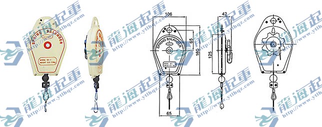 SW-1弹簧平衡器——【烟台开发区龙海起重工具有限公司】